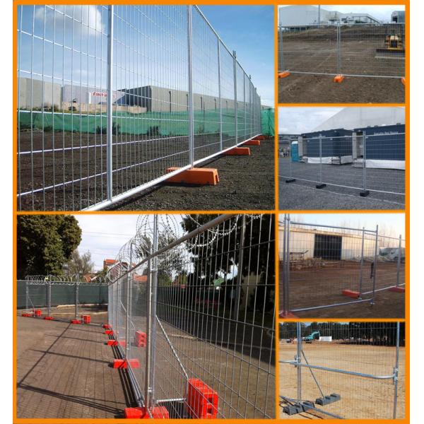 6ftx10ft Galvanised Powder Coated CanadaTemporary Fencing For Construction Site