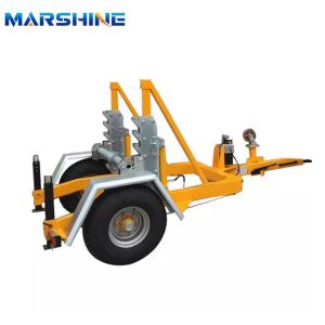Best Oem Engineering Cable Spool Trailer Drum Handling Roller Machine wholesale