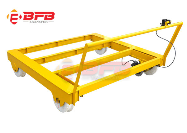 Q235 manual 1000t Tow Dolly Material Transfer Carts