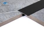 Kitchen Cabinet Aluminum T Profiles 7.5mm Height Oem Available Black Color For