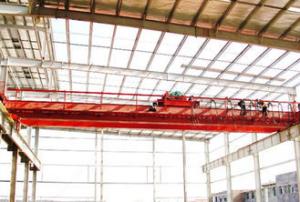 Remote Control Electric Overhead Crane 32 Ton 30m Lifting Height Ground Handle