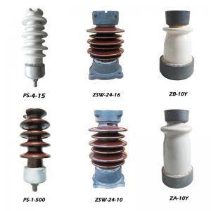 China Electric Power Porcelain Insulators Insulation Control Circuit Post Type on sale