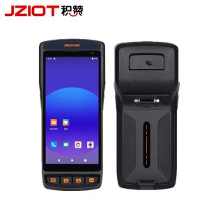 China Industrial Android Pda Terminal NFC 2D QR Code Scanner Reader Handheld Pda With Thermal Printer on sale