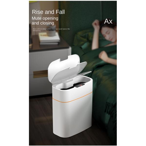 Plastic Trash Can Manufacturer's New Electric Intelligent Automatic Sensor Touchless Smart Trash Can