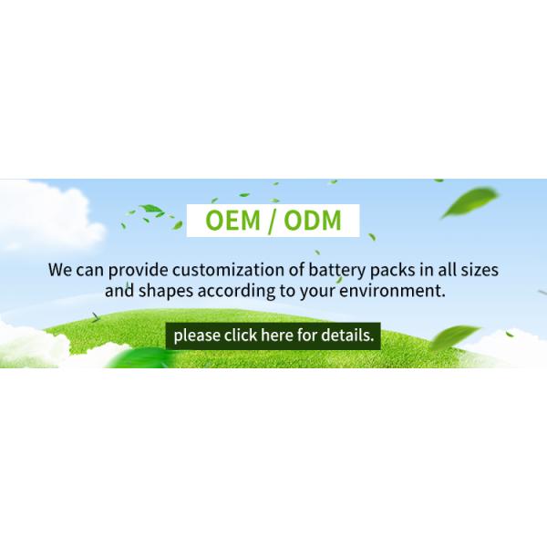 Powerful 14.4V 26.8V 4S8P Lithium 18650 Li Ion Battery Pack CC/CV Charging Mode and Back-up Battery