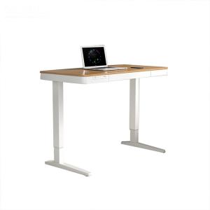 China Cold Rolled Carbon Steel Computer Gaming Electric Lift Office Table 40dB on sale