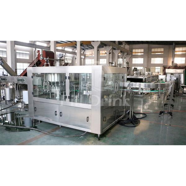 CIP Cleaning Juice Bottle Filling Machine Glass Bottling Equipment Scraping Belt Lifting Cap Elevator