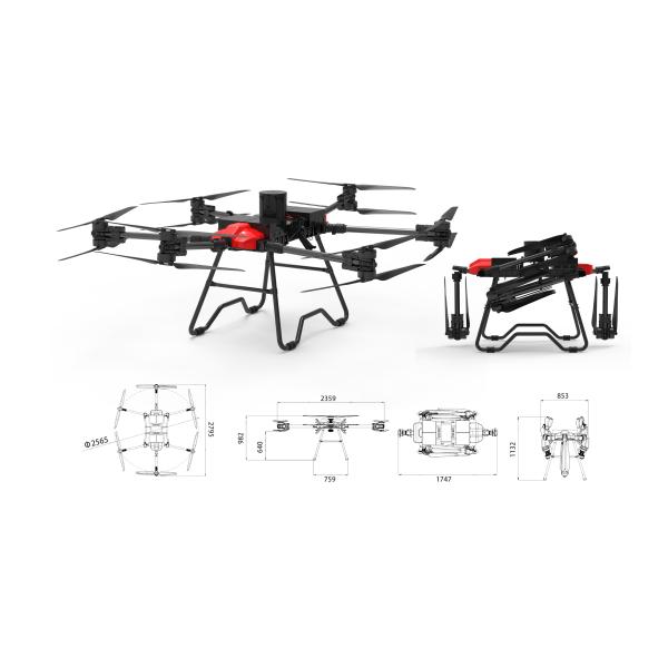 New body structure / modular design / extremely strong compatibility / equipped with four detachable battery compartments / folding front and rear