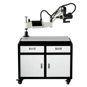 China M16 Electric Threading Machine With Long Flexible Arm for Tapping Threads with servo motor on sale