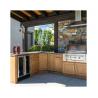 Buy cheap PVC Stainless Steel Outdoor Kitchen Cabinets Modern Design from wholesalers