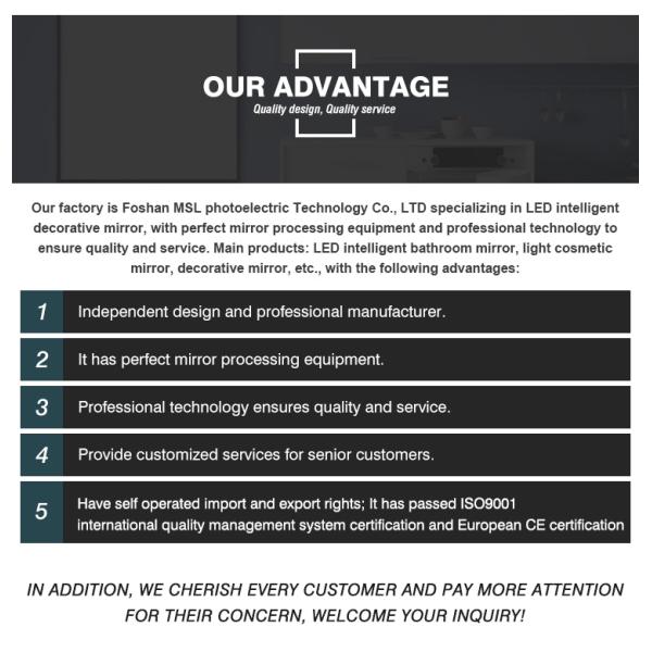 Magnifying Round Backlit Bathroom Mirror 5mm Beauty Salon Mirror With Lights