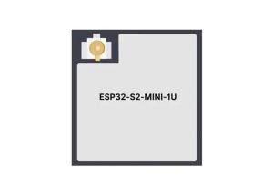 China 2.4GHz WiFi Transceiver Module ESP32-S2-MINI-1U-N4R2 65-SMD Module 150Mbps on sale