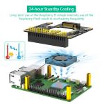 New version 3 in 1 Combo M.2 NVMe to PCIe Adapter with cooler fan and Automatic