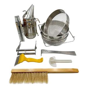Buy cheap Stainless Steel Beekeeping Starter Kit For Beekeepers 7 Pcs from wholesalers