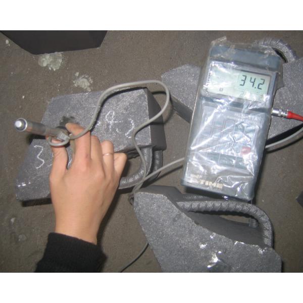 High Cr Cast Iron Retention Ring Applied in Cement Mill , More than HRC48 Hardness