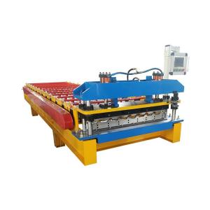 Buy cheap Galvanized Corrugated Metal Roof Tile Making Machine 0.2 - 0.8 Mm from wholesalers