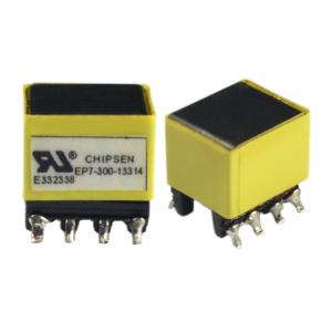 China SMD Transformers EP7 EP13 230v to 12v Flyback Step Down Power Transformers Single Phase High Frequency PCB Transformers on sale