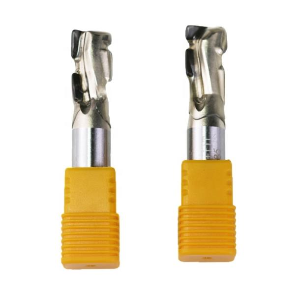 Diamond PCD Spiral Router Bits MDF Laminated Board Cnc Engraving Bits For Wood
