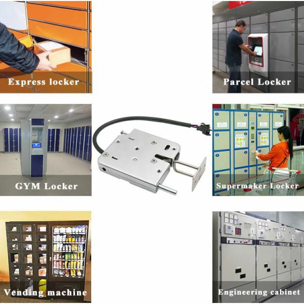 12v 24v Electromagnetic Lock 2.4A rotary latch for Storage Locker