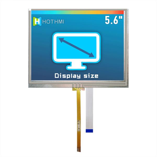 5.6 Inch Resistive Touch Screen Mipi Tft Lcd Panel 640x480 Ips For Industrial Control