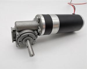 Best Micro High Voltage 90V Low Rpm DC Gear Motor With Encoder , Worm Gear Motor wholesale
