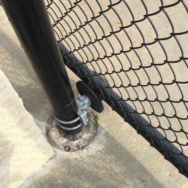 Round Pillar X 2 1/2" Premium Nylon Roller For Sliding Gates