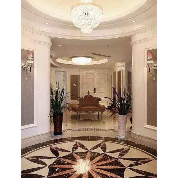 Marble Stone Polished of the Waterjet Patterns Flooring Tiles,Waterjet Tile
