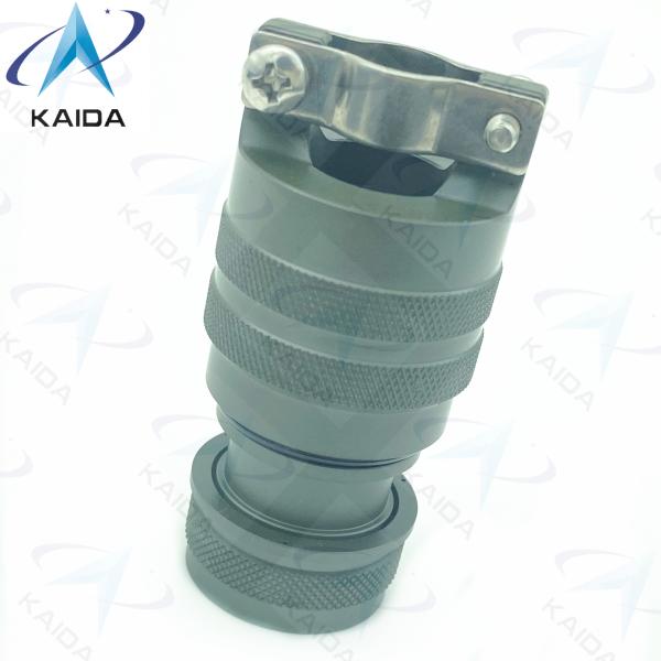 Olive Green Cadmium Straight EMI/RFI Backshell for M85049 Series Connectors M85049/18-15W05 SIze 15