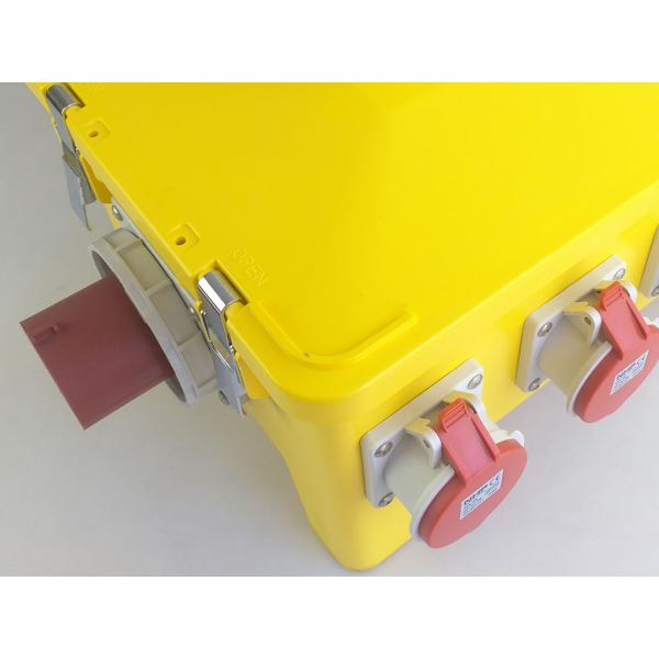 RCD Protection Mobile Power Distribution Box Heavy Duty Rubber Material