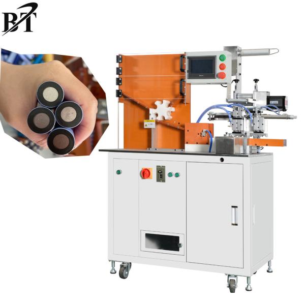 Cheap 32650 Battery Automatic Labeling Machine With 42 Point PLC Programmer for sale