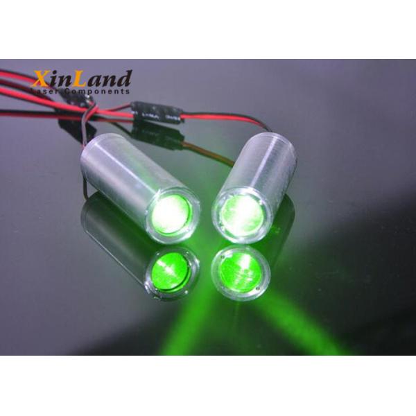 Long Distance Green Led Laser Module / Fat Wide Beam Mini Laser Module