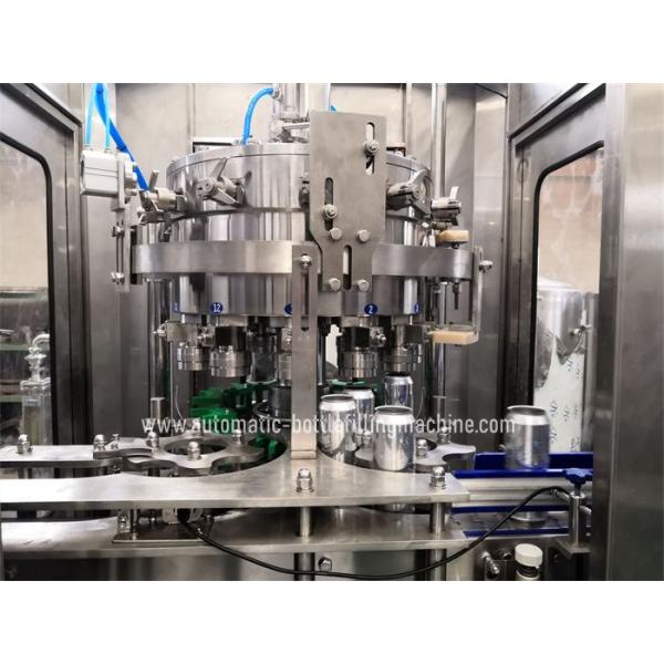 500ml Rotary Beverage Can Filling Machine With Capper