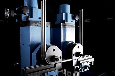 Cnc Mild Stainless Steel Pipe Bending Machine Hydraulic Double Head Ss Tube Bender