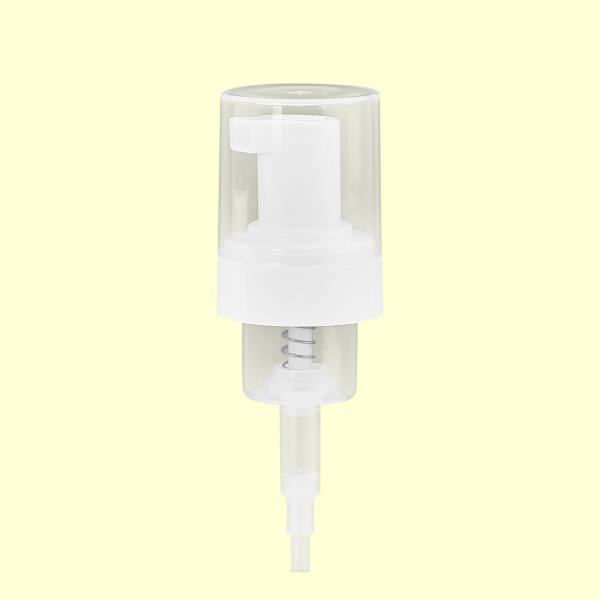 Exquisite Workmanship 30mm Foam Pump For Facial Mousse Cleaner In Pantone Color