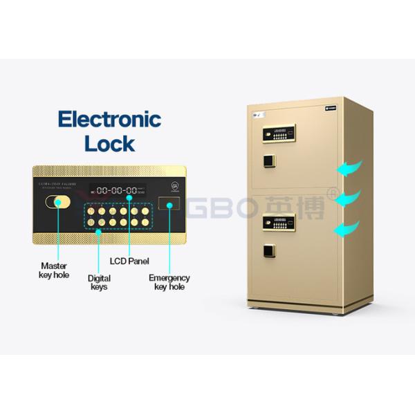 Electronic Lock Smart Office Safe Box Dual Alarm YB/N7-120D