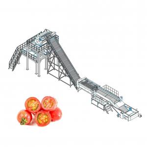 China ISO9001 Fresh Tomato Processing Line For Concentrated Paste on sale