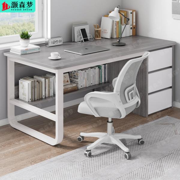 Cheap Hadsen Dream Simple Desktop Computer Table For Office Desk Study Table With Drawer for sale