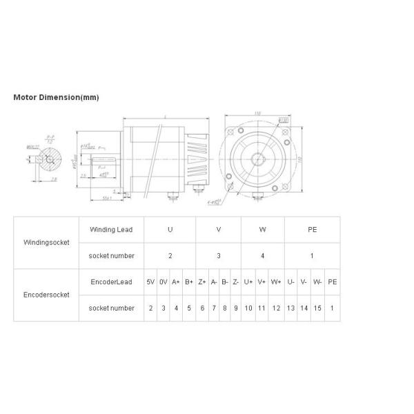 43SF Series Servo Motor