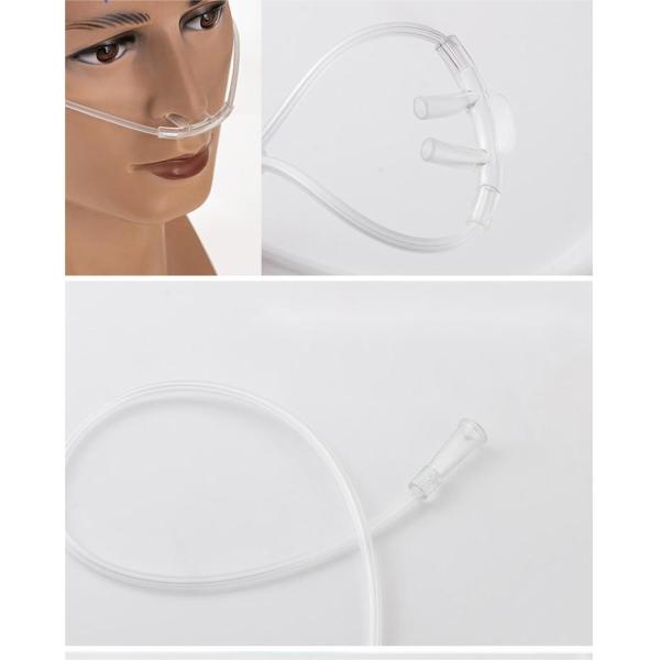 Medical Grade Disposable Nasal Oxygen Cannula for Household Oxygen Concentrators