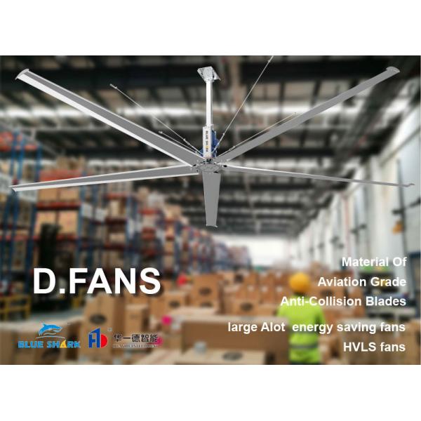 Large Industrial Ceiling Fan For Warehouse Large Hvls Fans For Factory D.Fans Series