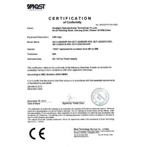 Xiamen Omin Electronics Co. Ltd Certifications