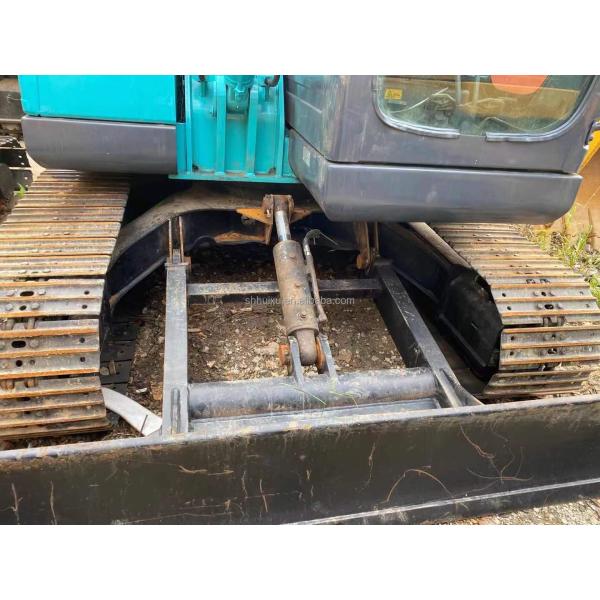 Blue Color Original Paint Used Kobelco 75 Excavator Second Hand 7.5 Ton