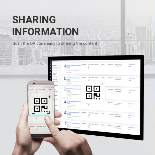 43 Inch 20 Points Infrare Touch Screen Interactive Board With Core I5 4th 1200MP Camera