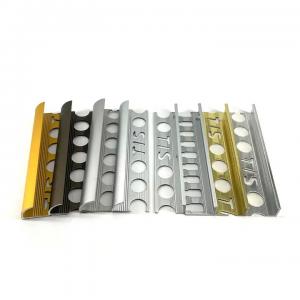 China OEM ODM Aluminium Tile Strip Accessories Protective Tile Trim045 on sale