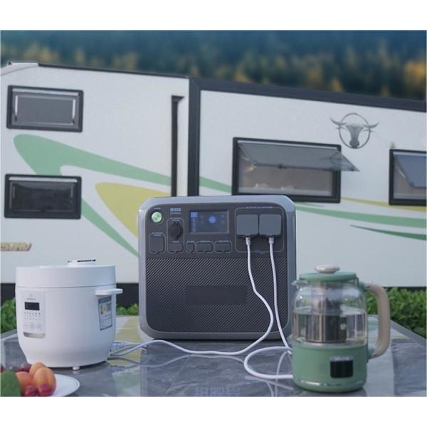 155W Max Outdoor Battery Power Supply AC DC USB Cigarette Socket Output