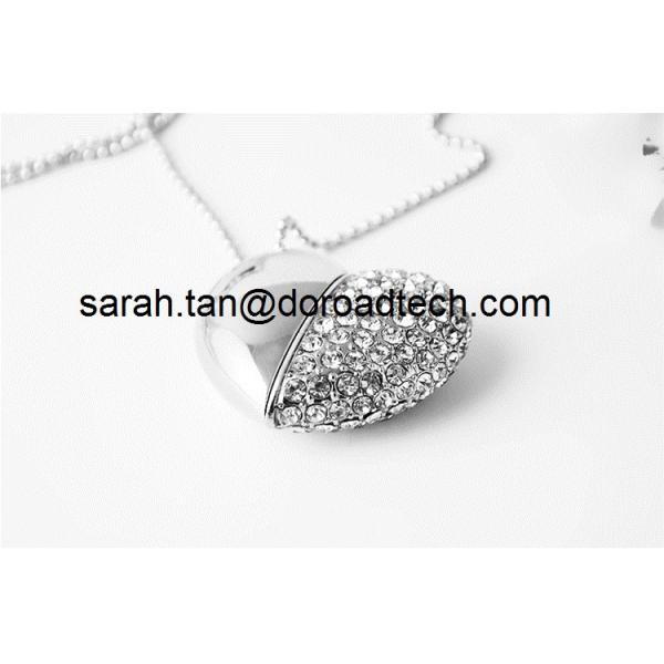 Heart Shape Jewelry USB Flash Drives
