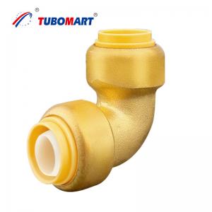 Best Plumbing 1/2 Pex Quick Connect Fittings Lead Free Brass Push Fit Fittings wholesale