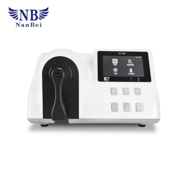 Tabletop Spectrophotometer 10nm Wavelength Interval With Test Caliber Sideward