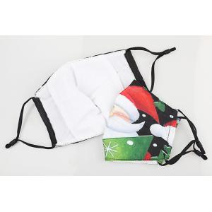 Washable Christmas Cotton Face Mask with Adjustable Loops and Nose