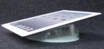 COMER Custom clear acrylic price tag with alarm security displaying systems and